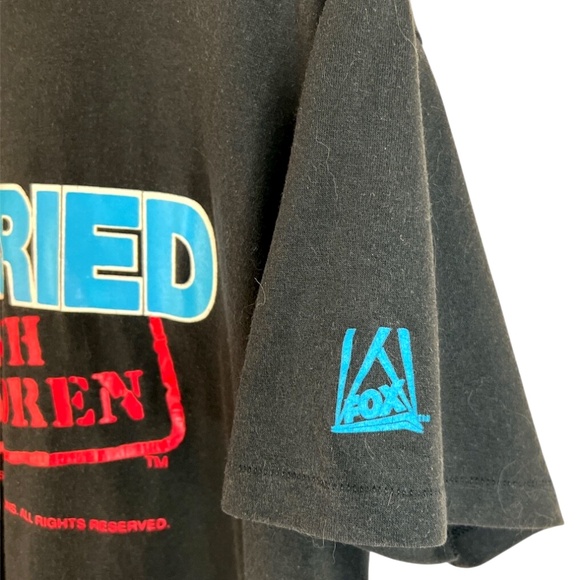 Vintage 1987 Married With Children Fox TV Show Logo T Shirt XL - Picture 4 of 4